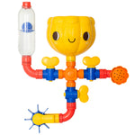 Eco Waterworks (Pipeline) - 11pcs Water Pipes Bath Toy