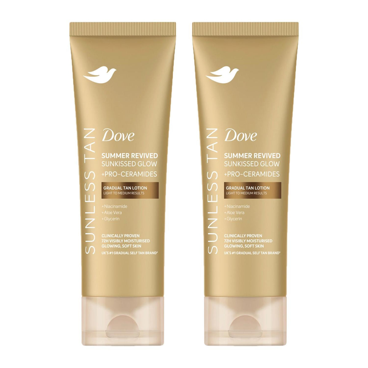 Dermaspa Summer Revived Fair To Medium Skin Body Lotion, 2 X 200ml | Set of 2