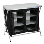 6-tier Portable Aluminium Alloy Camping Table