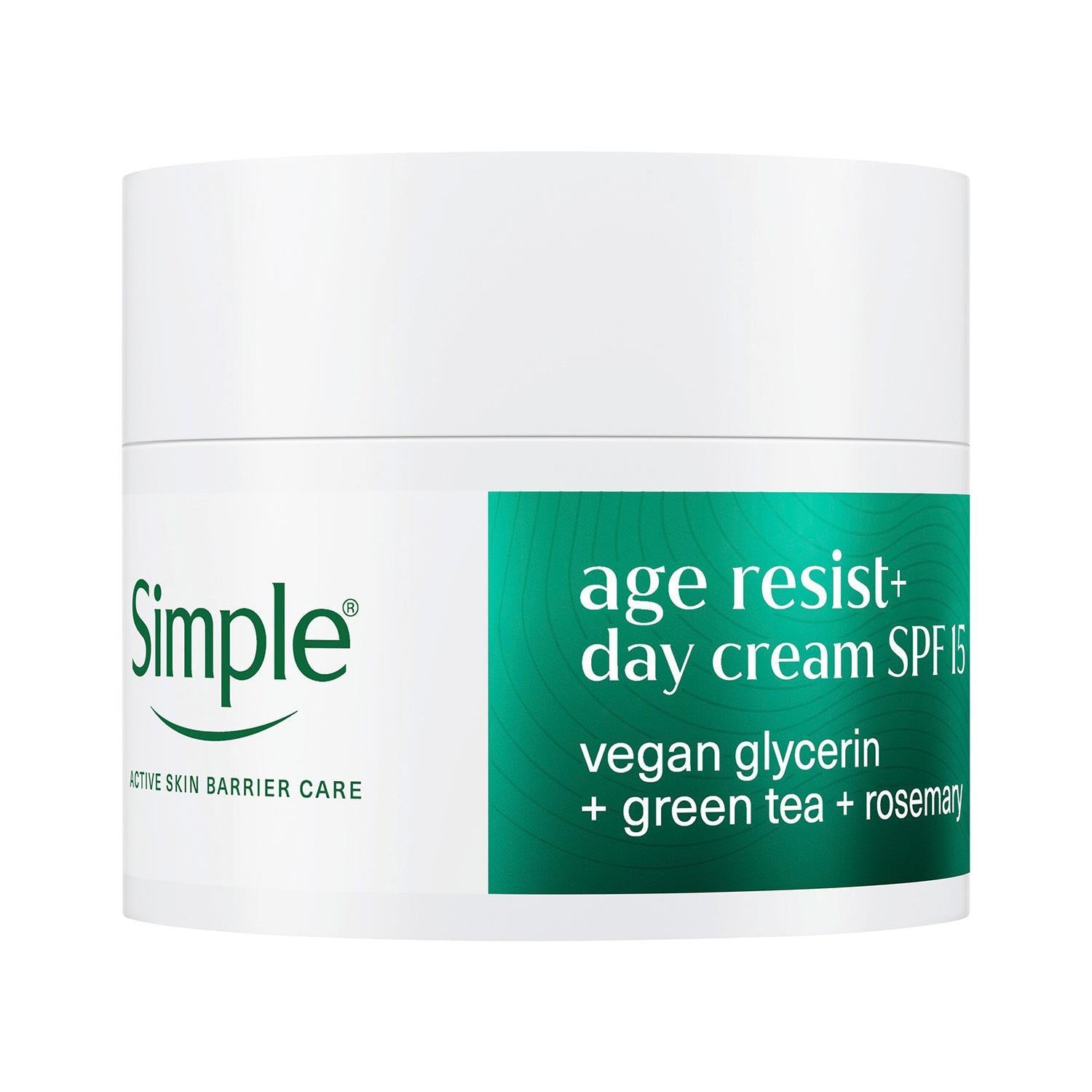 Simple Age Resist+ Day & Night Cream Anti-ageing Bundle 50ml