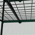 90x49x160cm Small Greenhouse W/ Shelves - Green