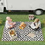121x182cm Outdoor Straw Rug For Camping/picnic
