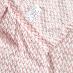 Mora Faux Fur Velvet Throw | 200cm x 230cm | Pink