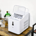 12kg Ice Maker Machine With Basket White