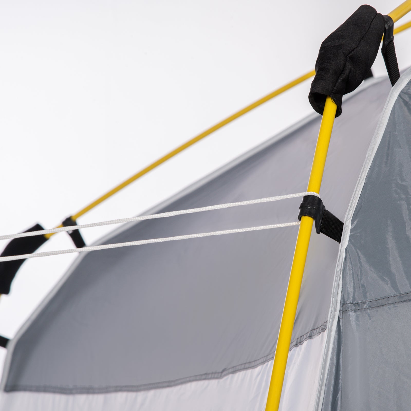 3 Man Pop Up Tent Automatic Camping Backpacking Dome Shelter | Light Slate Gray