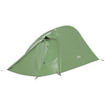 Double Layer Camping Tent For 1-2 Man, 2000mm Waterproof | Green
