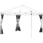 3x3(m) Or 3x6m Pop Up Gazebo Side Panels With Windows