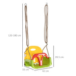 3 In 1 Kids Swing Seat, Adjustable Toddler Swing Chair | Green