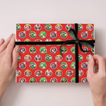 Super Mario Bros Super Mario Bros Super Mario Gift Wrap Roll 2m Official Product