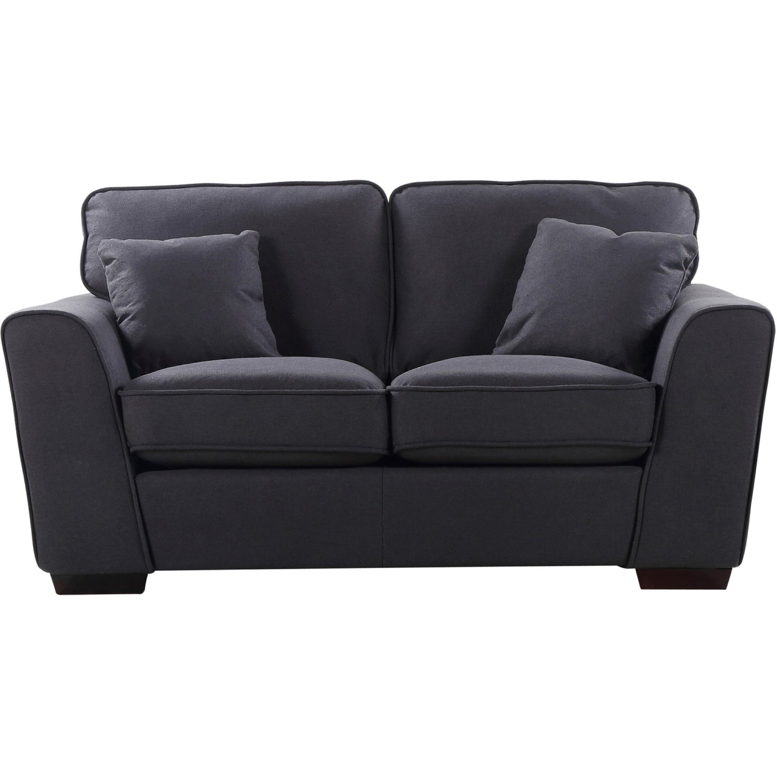Chelsea 2 Seat Fabric Sofa | 2 | Charcoal