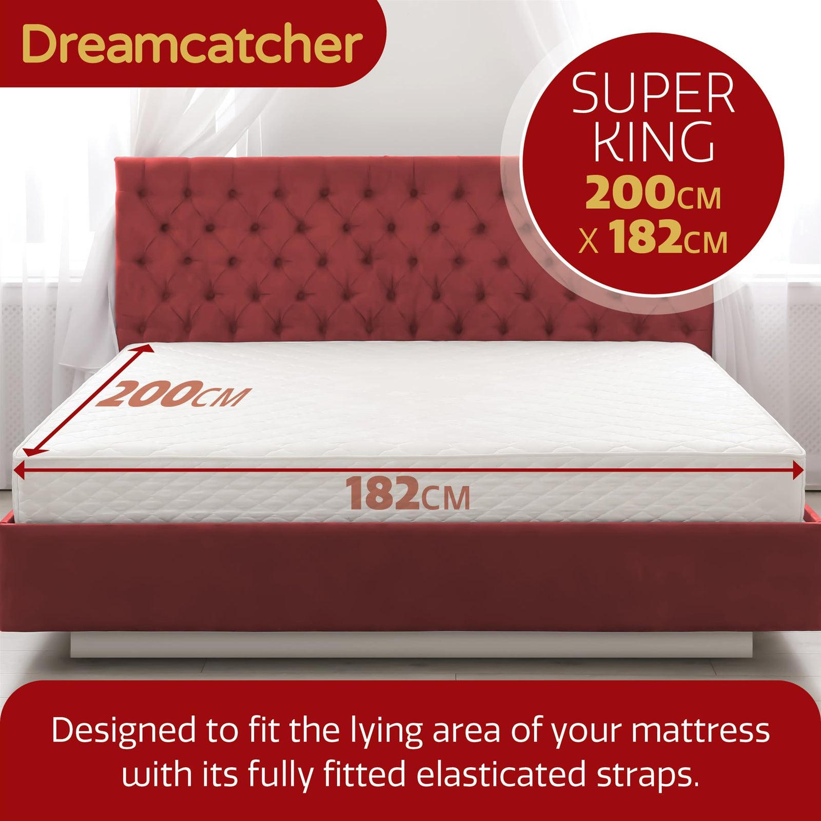 Deluxe Electric Blanket Fully Fitted Polar Fleece Heated Bed Underblanket 3 Heat Settings | Super King | White