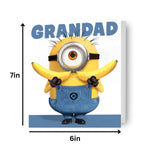 Minions 'grandad' Father's Day Card Official Product