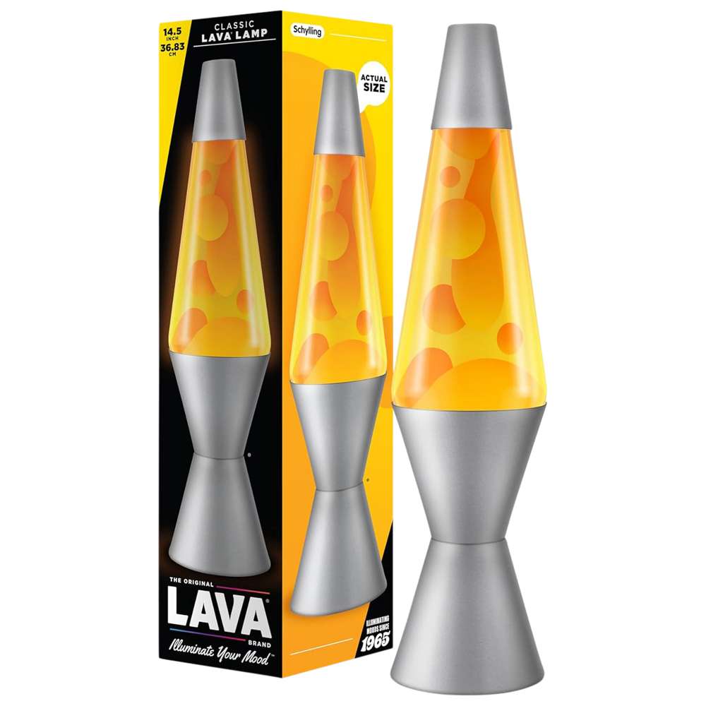 Lava Lamp - 14.5in | Yellow