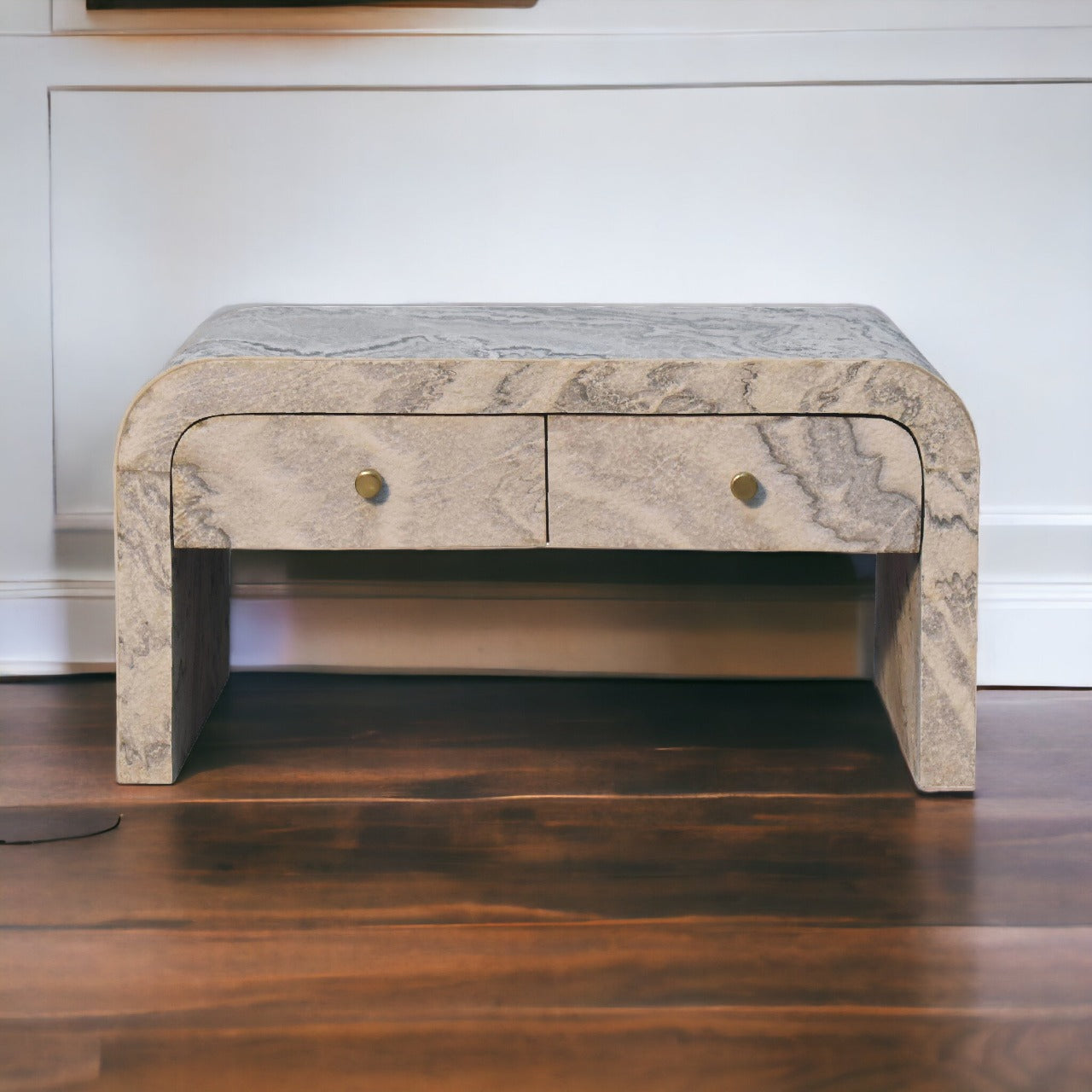 Solid Wood Nouveau Coffee Table