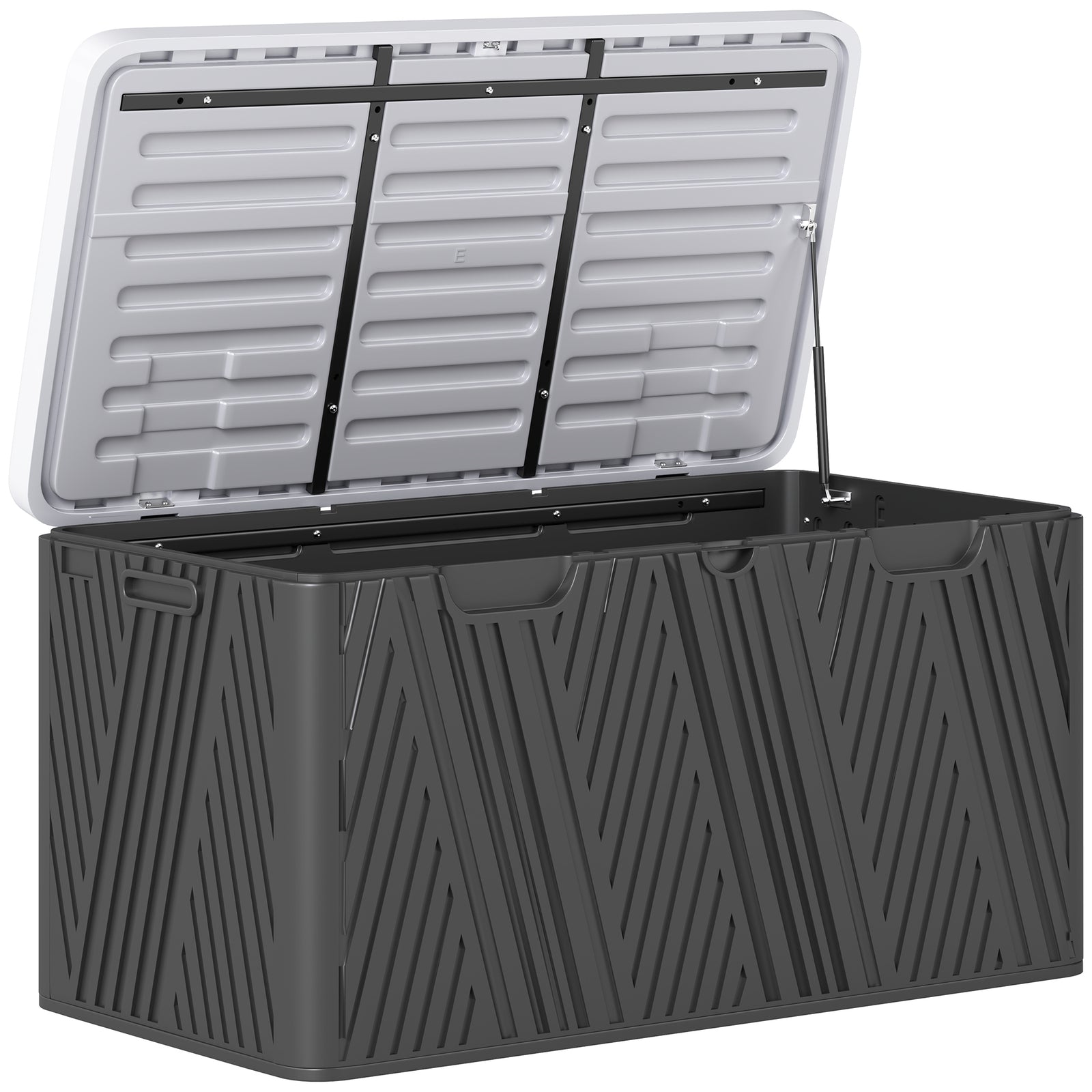380l Garden Storage Box Waterproof Outdoor Storage Box Wood