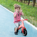 Baby Balance Bike W/adjustable Seat | Pink