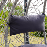 Sutton Hanging Swing Single Egg Pod Chair | One Size | Dark Grey