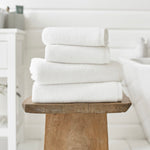 Romeo 100% Cotton Towel Soft & Absorbent Everyday Essential | Bath Sheet | White