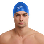 Unisex Adult 3d Silicone Swim Cap | One Size | Blue