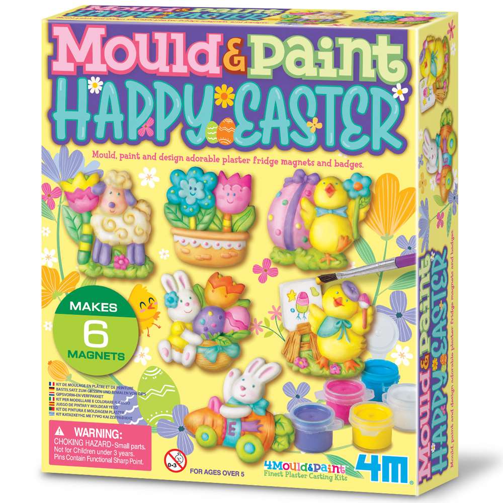 4M Mould & Paint Happy Easter