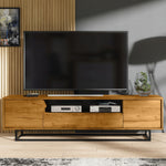 Rift Tv Unit 200cm - Oak / Rustic | Oak