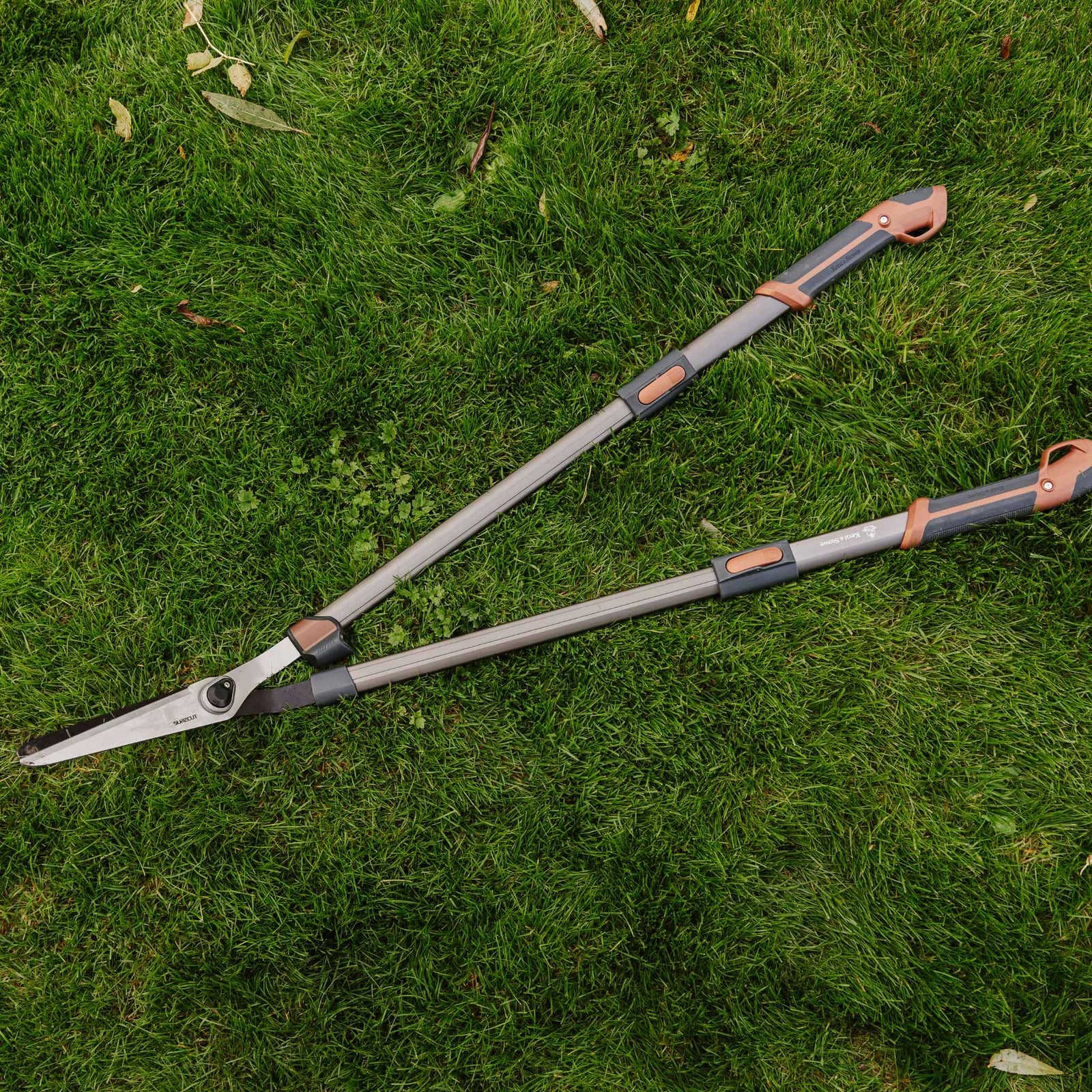 Surecut Adjustable Height Long-handled Lawn Shears