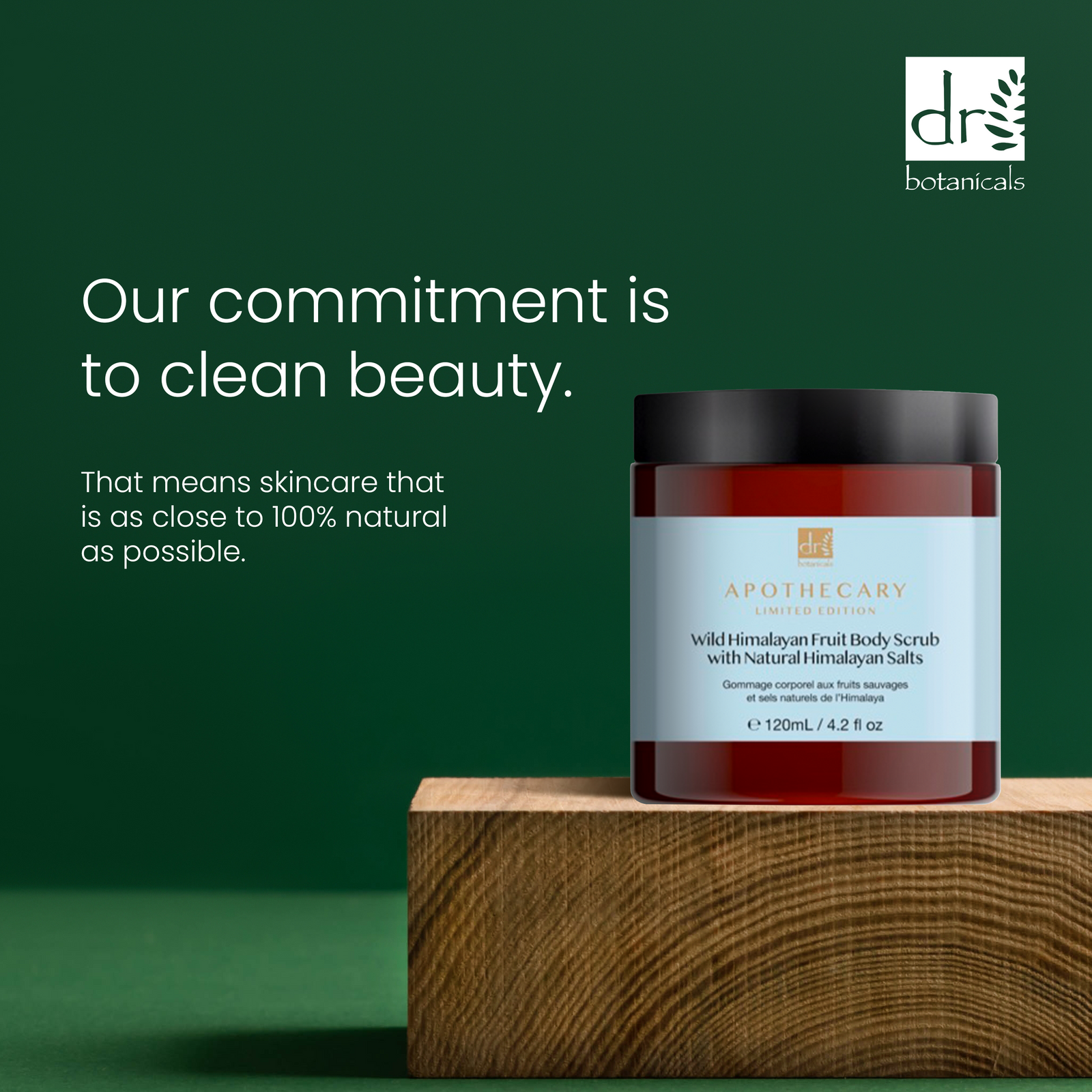 Wild Himalayan Fruit Body Scrub With Natural Salts 120ml