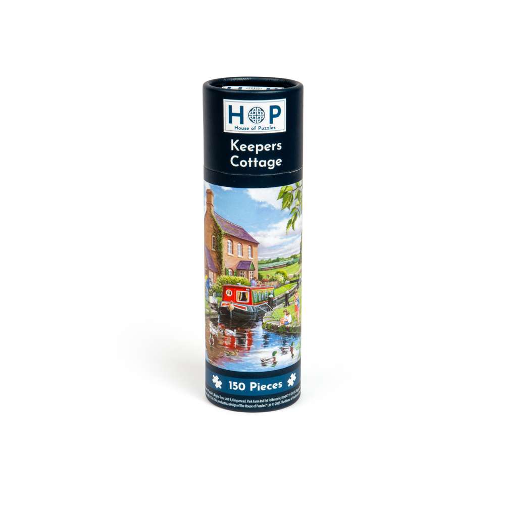 Keeper's Cottage Mini Jigsaw Puzzle Tube - 150 Piece