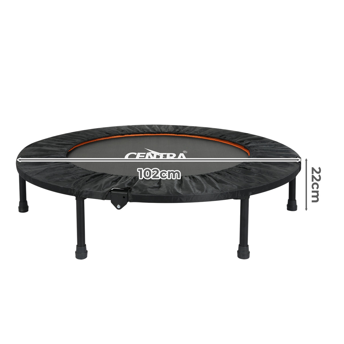 40 Inch Trampoline Bounce Round Exercise Home Gym Fitness Rebounder