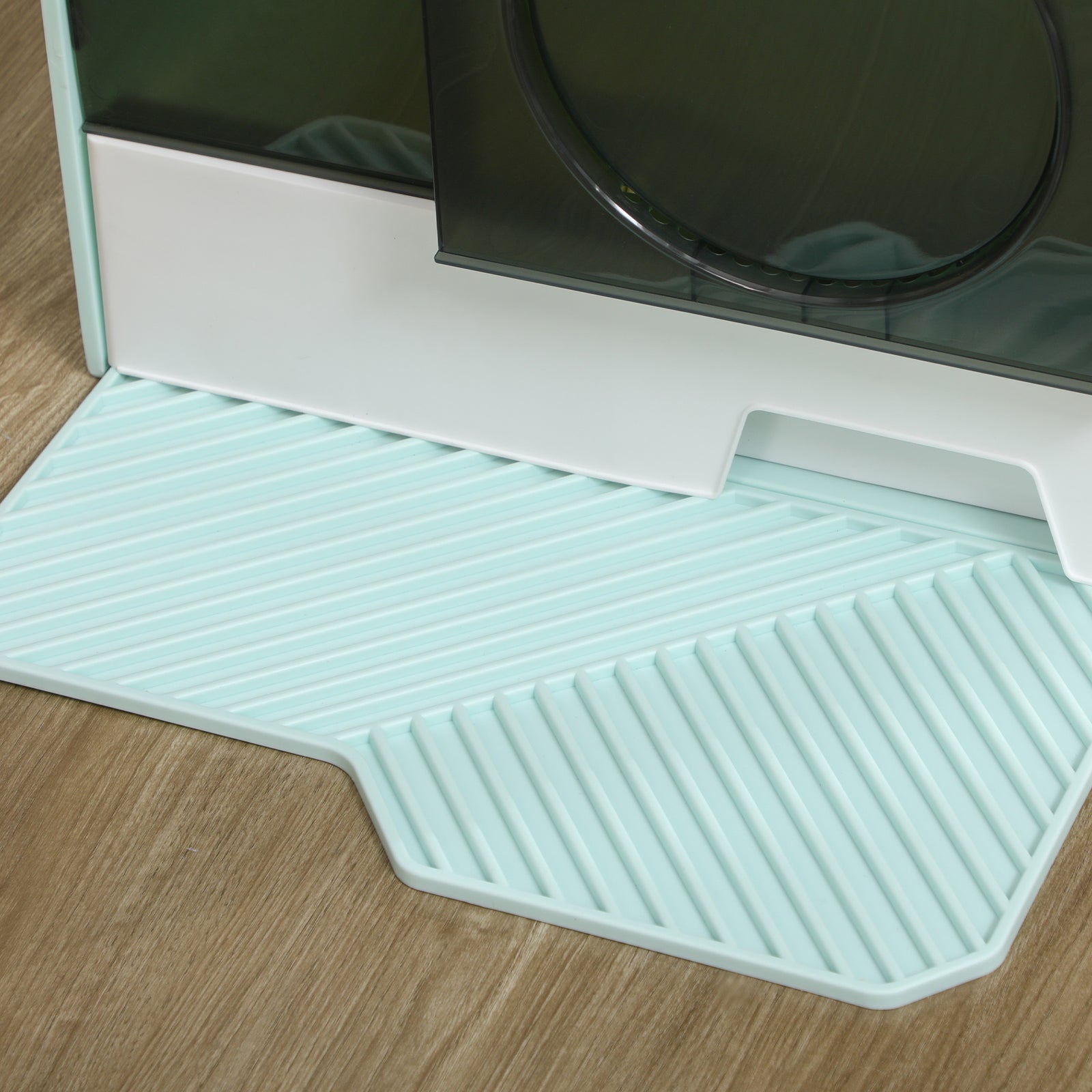 Cat Litter Tray W/ Scoop Drawer Pan Deodorants | Blue