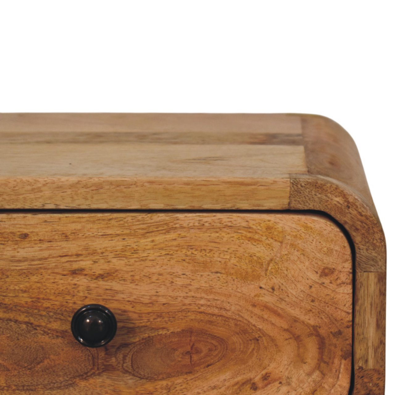 Solid Wood Avora Mini Wall-mounted Oak-ish 1 Drawer Nightstand