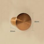 Towel Hook, Robe Hook, Coat Hook, Brushed Copper,architect S+ Collection