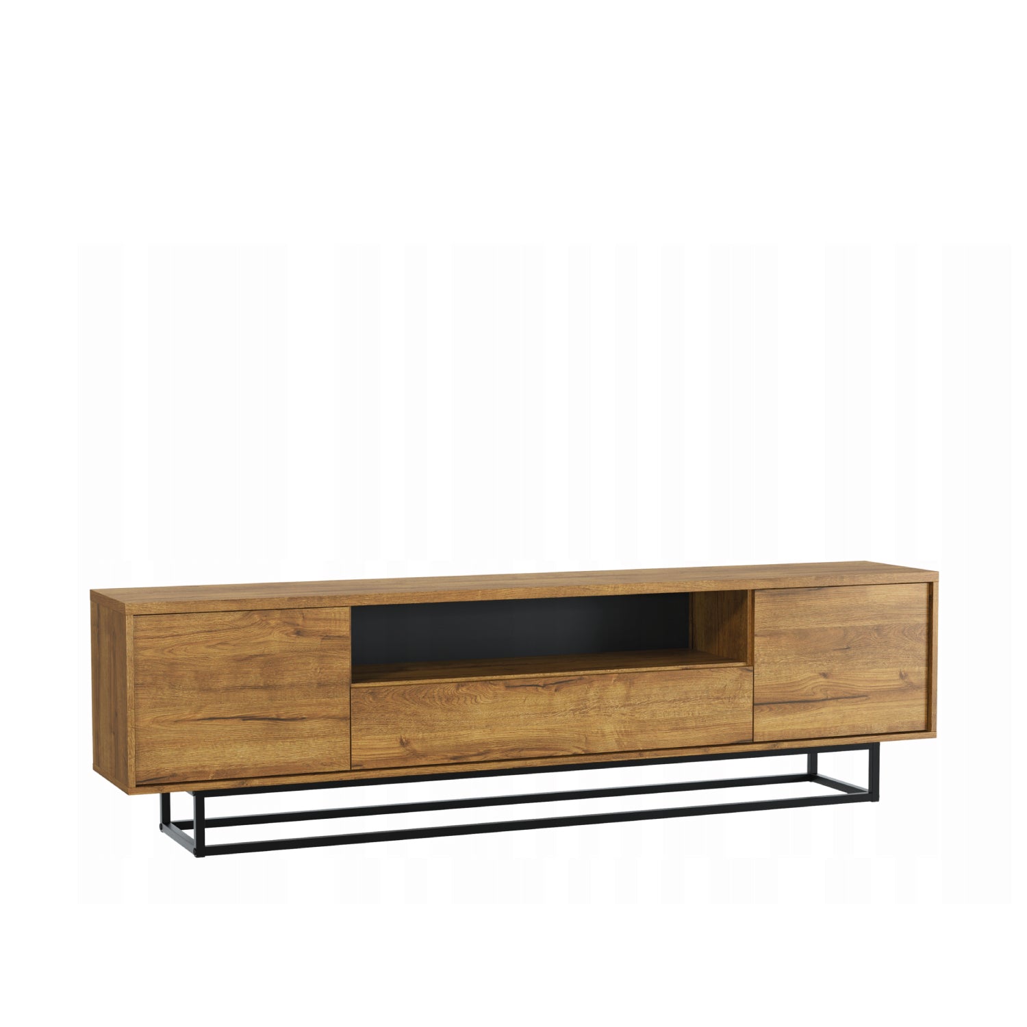 Rift Tv Unit 200cm - Oak / Rustic | Oak