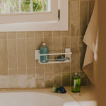 Shower Caddy, Shower Basket 30cm Self-adhesive Silver Stick Collection