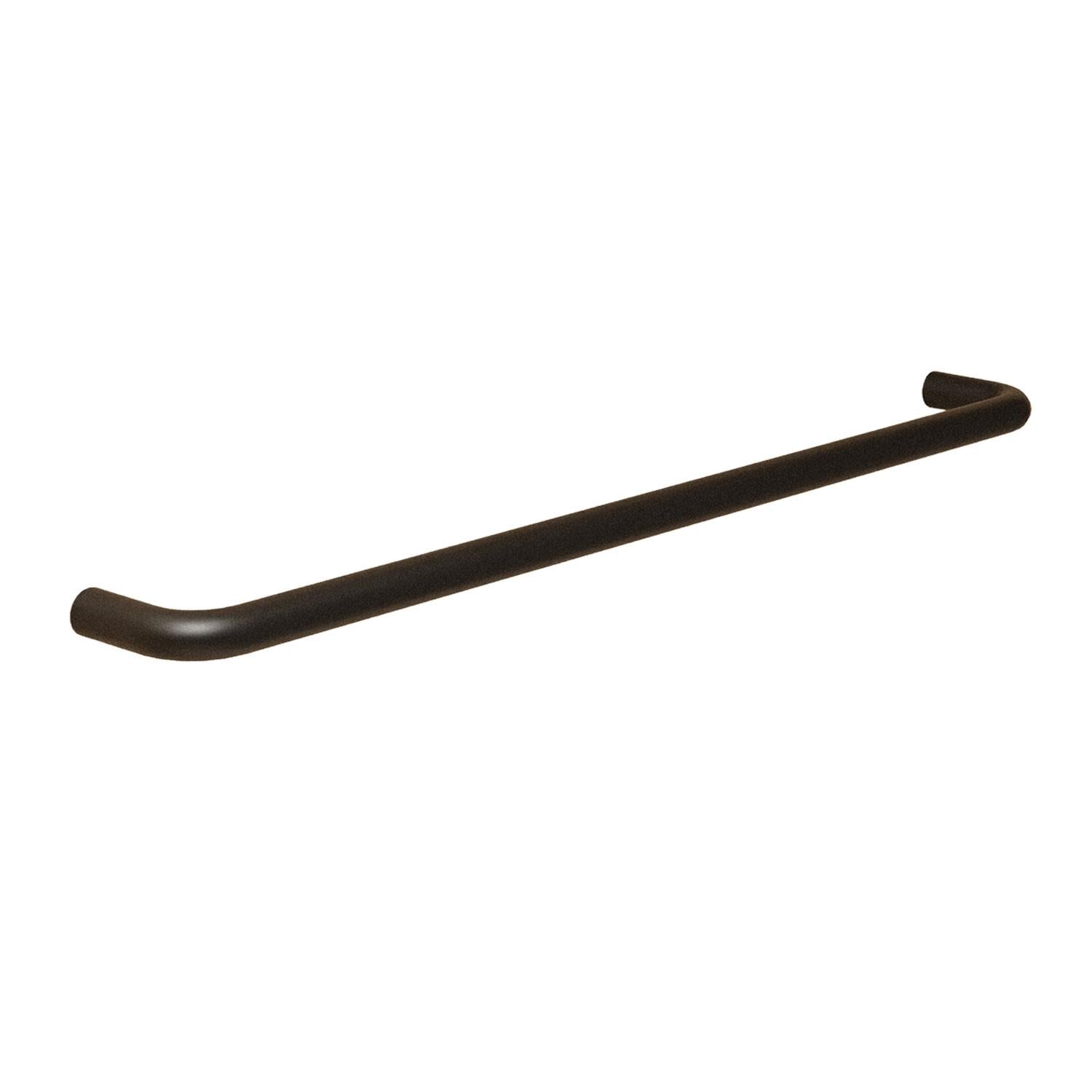 Towel Rail, Black Matt, Wall-mounted, Collection Bwc | 60cm | Matte Black