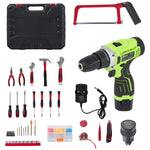 Breeins 12v Cordless Drill Tool Kit 113pcs With 2 Batteries