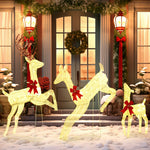 5ft 3-piece 300 Led Light Lighted Christmas