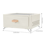 Living and Home Portable Metal Bbq Grill & Tea Stove With Foldable Legs