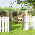 Black Garden Metal Arch