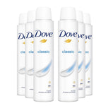 Classic Anti-perspirant With 48h Sweat Protection Deo For Women 200ml, 6pk