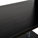 Wooden Storage Display Unit Bookcase Dividers S Shaped | One Size | Black