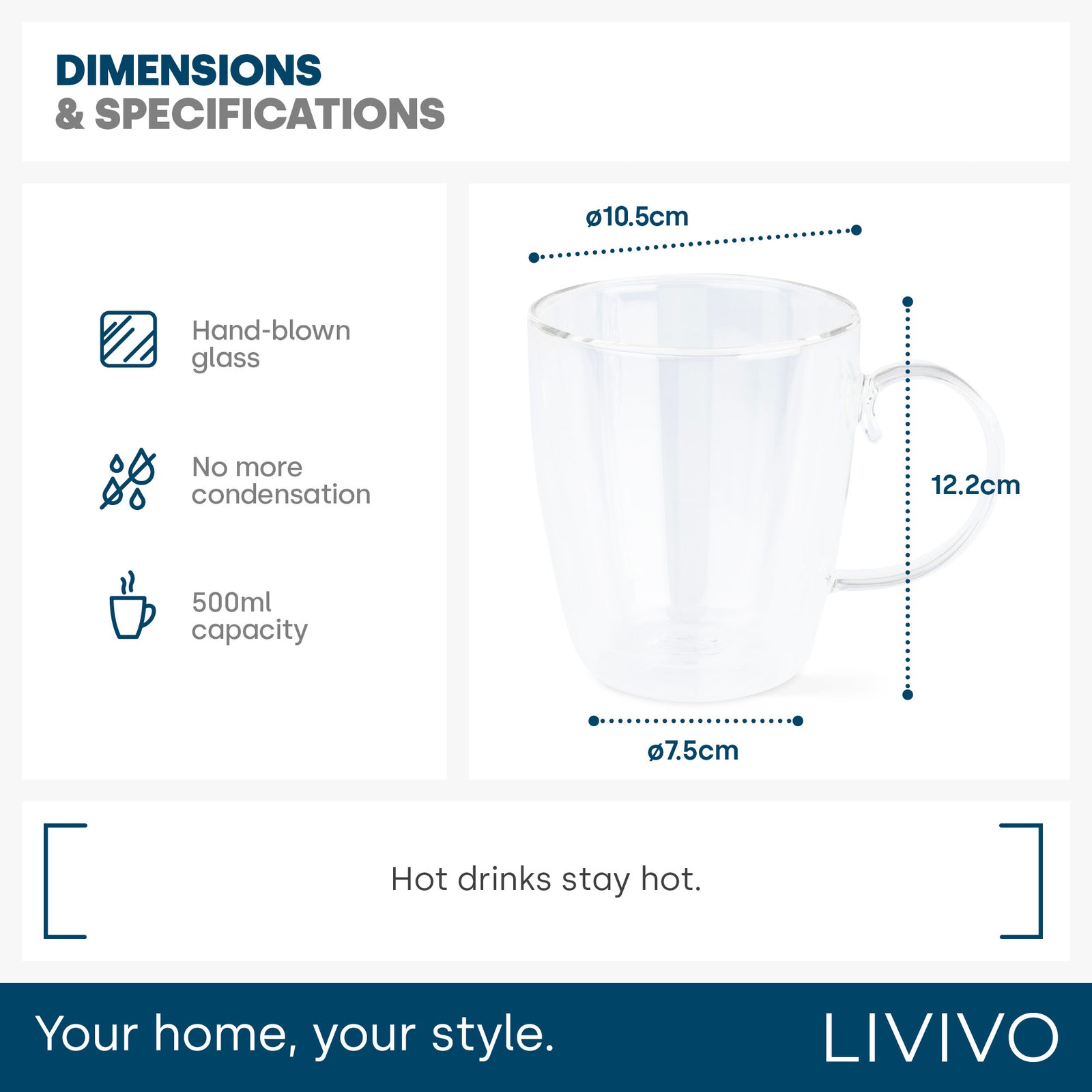 Double-walled Thermo Mug - Xl