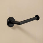 Right Toilet Roll Holder, Matt Black, Hidden Fixings, Start Collection