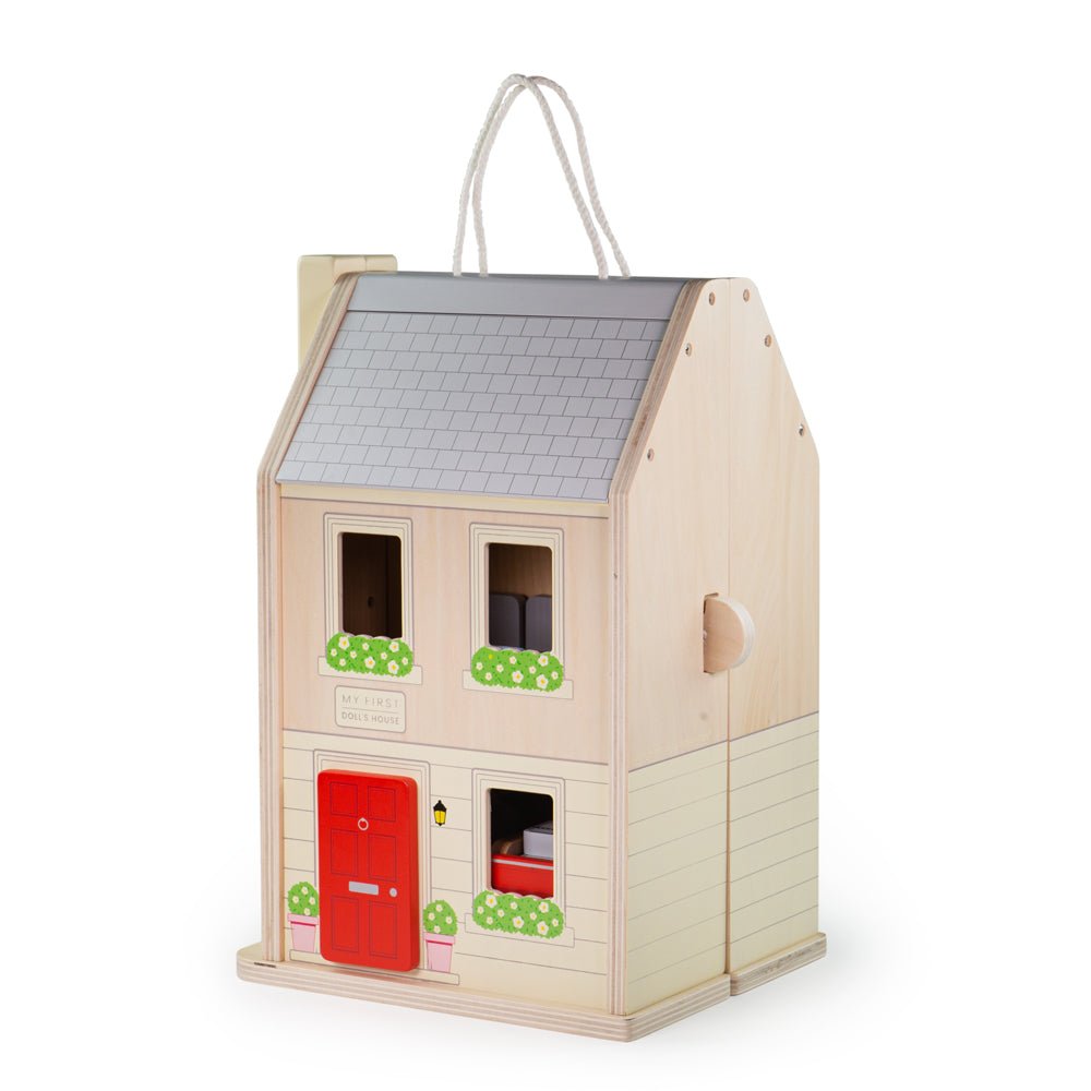 My First Doll House, Wooden Dolls House, Wooden Toys