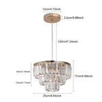 Bath Plus TB+ Modern Crystal Led Pendant Light