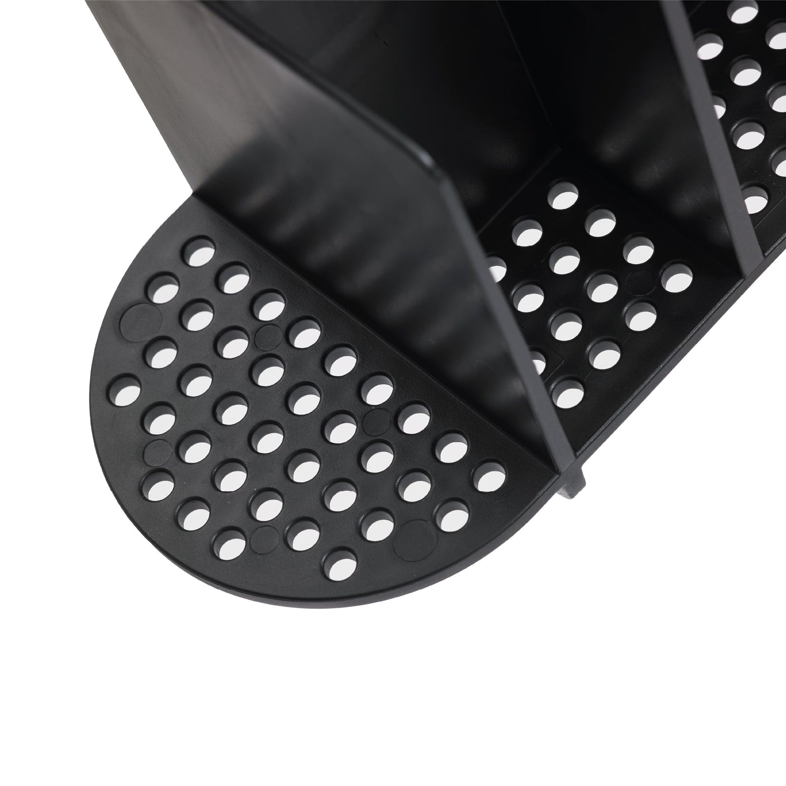 Recycled Large Bathroom Caddy - Six compartments -  Easy to clear removable parts - Made in the UK | Graphite Black