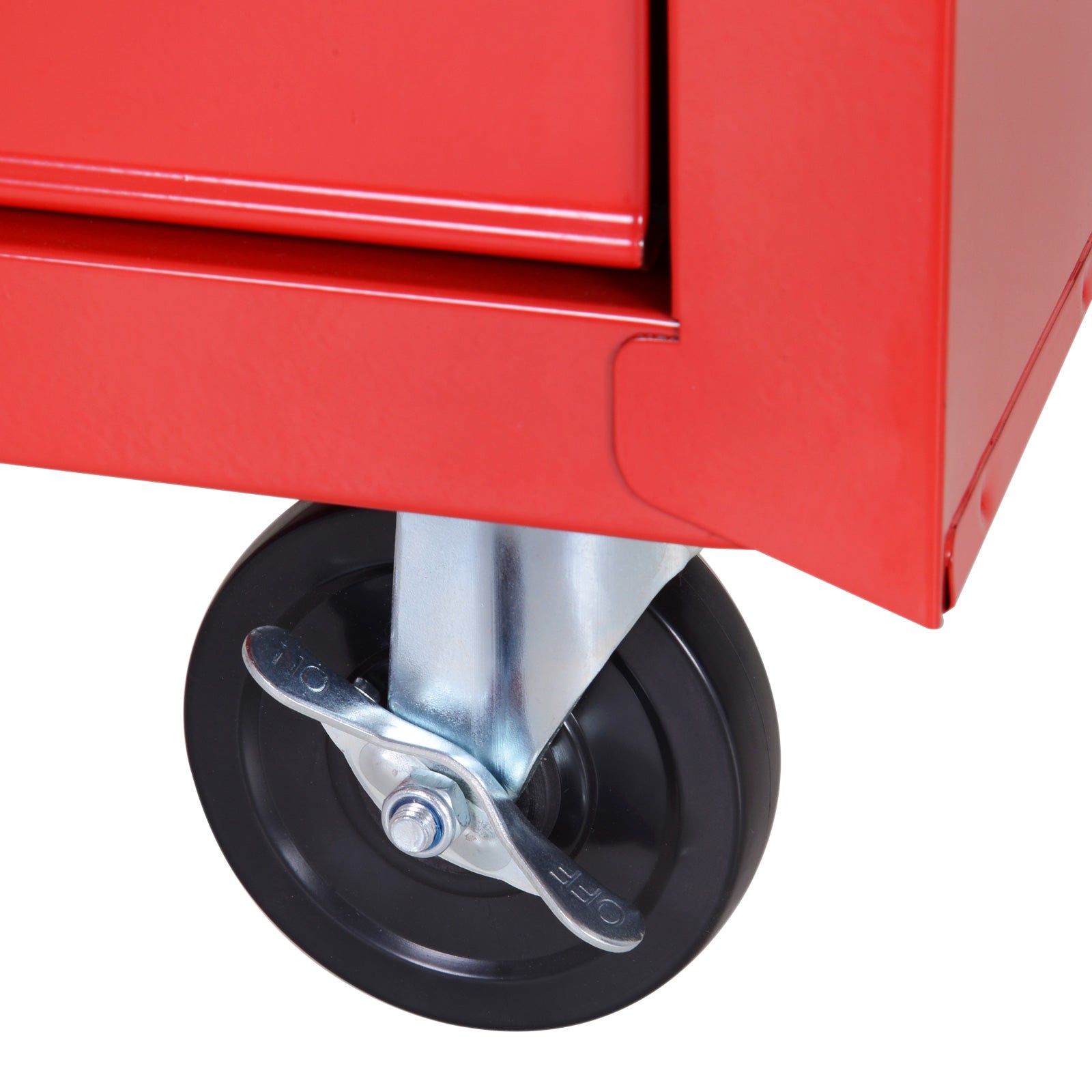 Roller Tool Cabinet Stoarge Box 5 Drawers Garage Workshop Chest Red