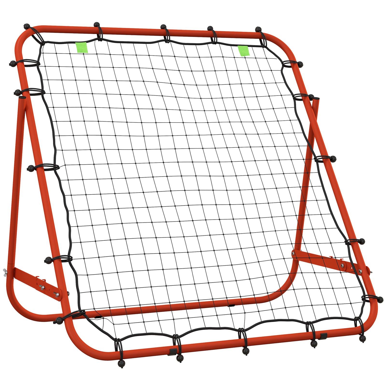 Rebounder Net Practise Football Kickback Target Goal | Red
