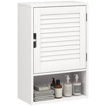 Bathroom Cabinet, Wall Mounted Cabinet With Adjustable Shelves | White
