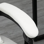 Microfibre Massage Chair Lumbar White | Cream